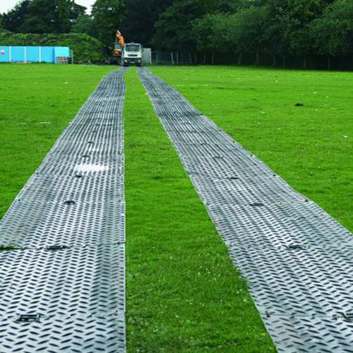 HDPE Composite Plastic Ground Protection Pad Temporary Construction Road Protector for Ground Protection - Image 6