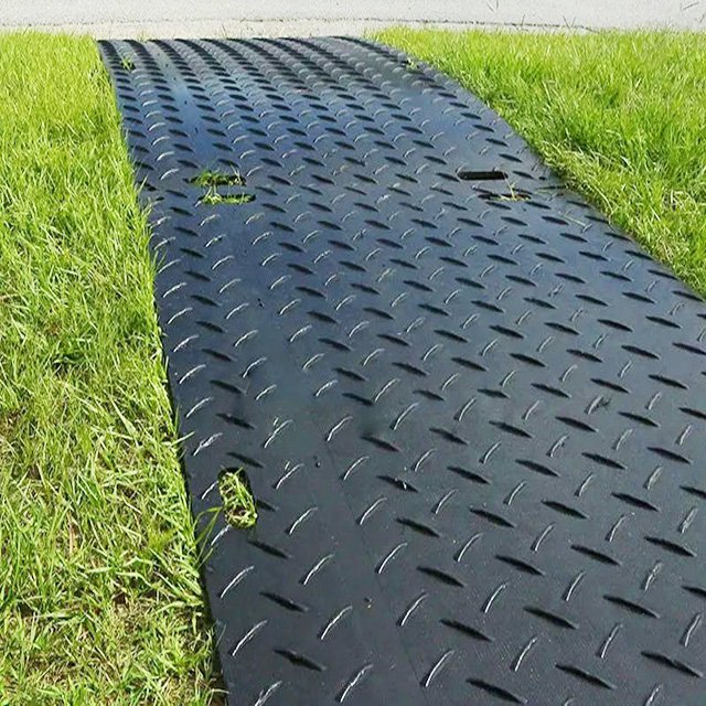 HDPE Composite Plastic Ground Protection Pad Temporary Construction Road Protector for Ground Protection - Image 3