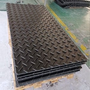 HDPE Composite Plastic Ground Protection Pad Temporary Construction Road Protector for Ground Protection