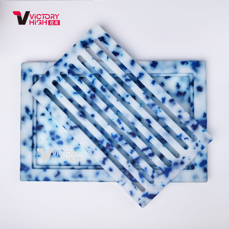 Recyclable Eco-Friendly Colorful Plastic Double Layer Bread Cutting Board - Image 2