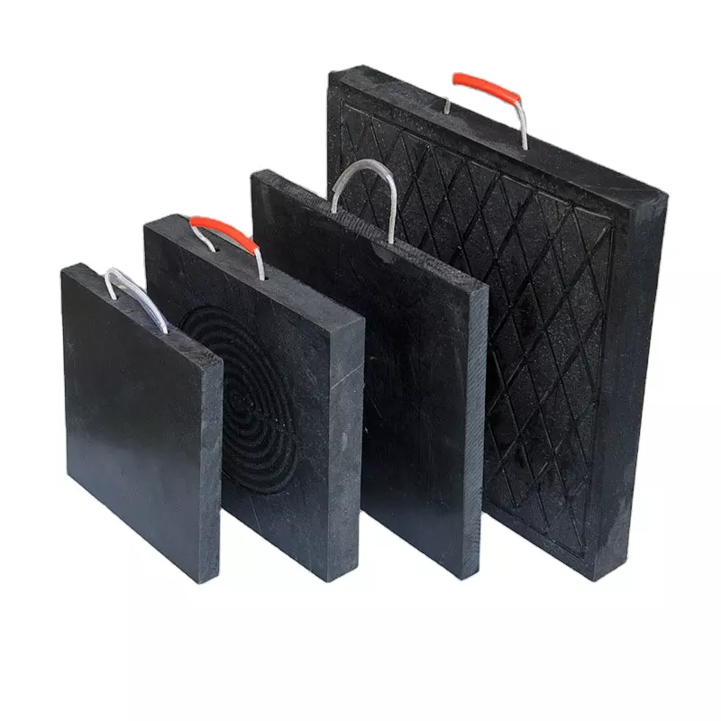 Antislip uhmwpe sheet hdpe mobile pad crane truck outrigger pad - Image 5