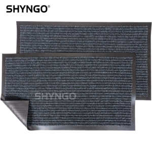 SHYNGO S-Ribbed Pro commercial ribbed entrance mat with PVC backing